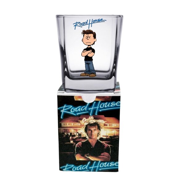 PEANUTS/80's and 90's Movies Mashup SHOT GLASS/ Gift Box, UNIQUE GIFT - Picture 6 of 15
